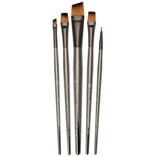 Michaels, Zen™ Series 73 All Media Premium Brush Set – Category: Acrylic